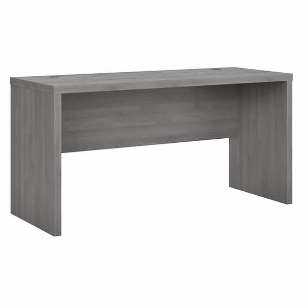 Bush Furniture Echo 60 in. Rectangular Modern Gray Desk