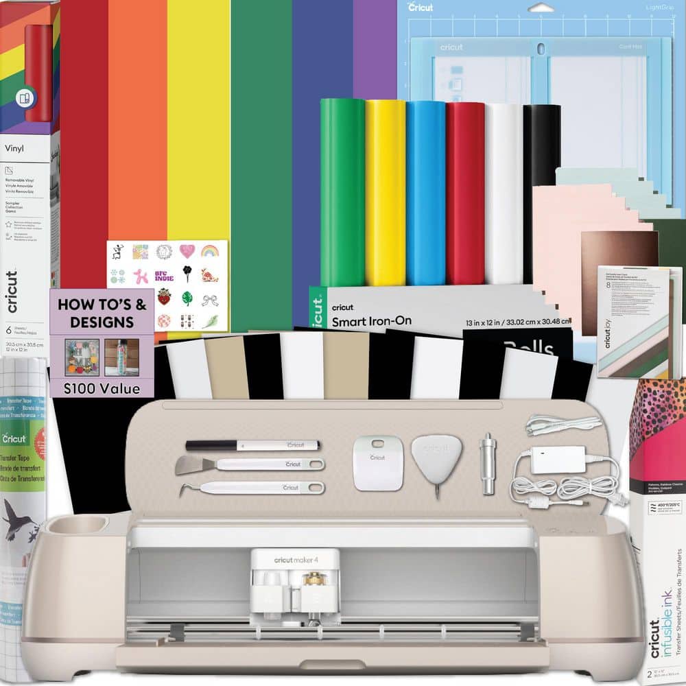 Cricut Maker 4 Die Cutting Machine Bundle with Card Making