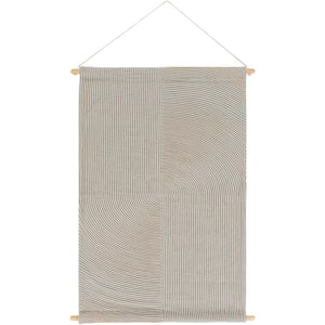 Weston 24 in. x 36 in. Light Grey Wall Hanging
