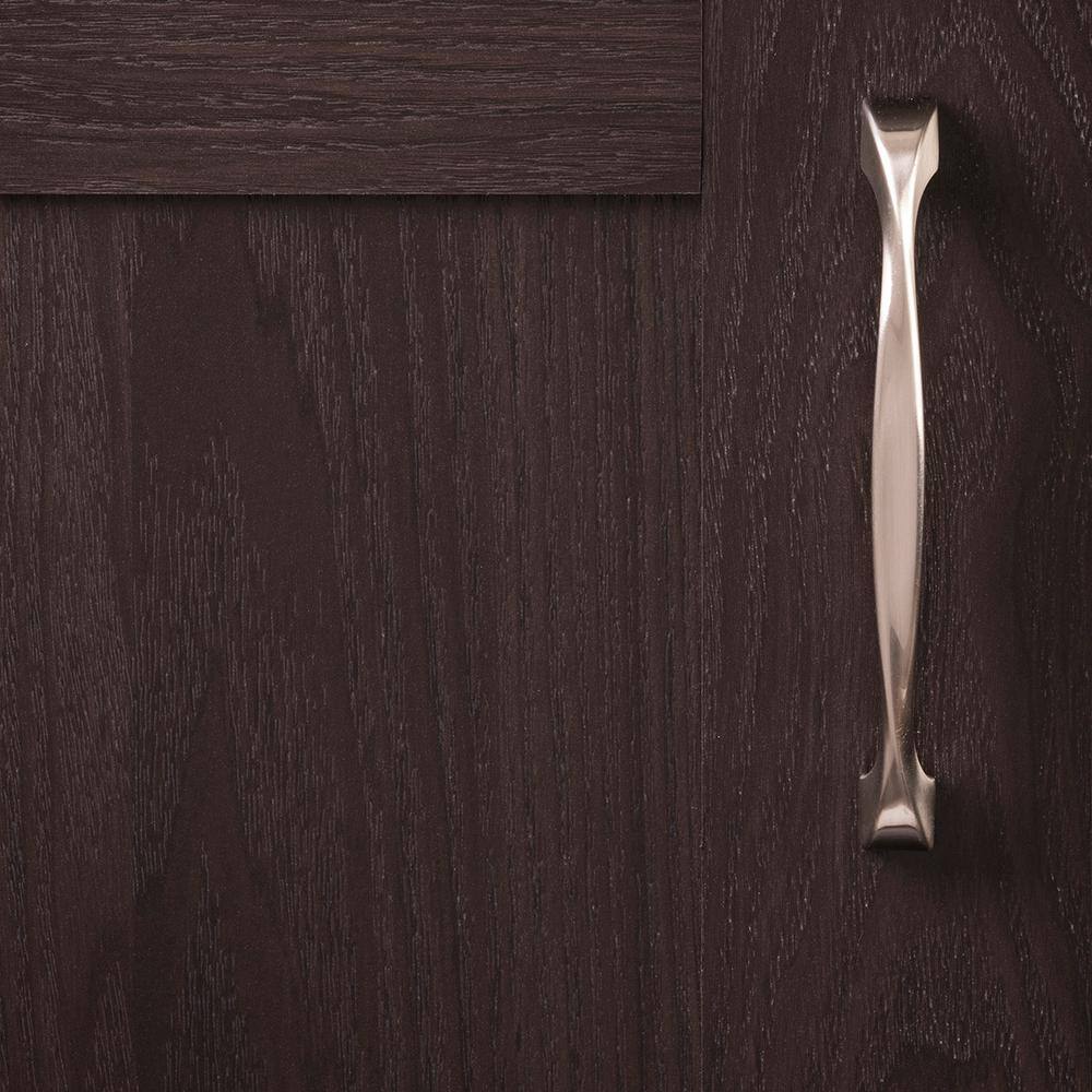 Satin Nickel Modern Twist Cabinet Pulls, 5-1/16 Inch, 10-Pack