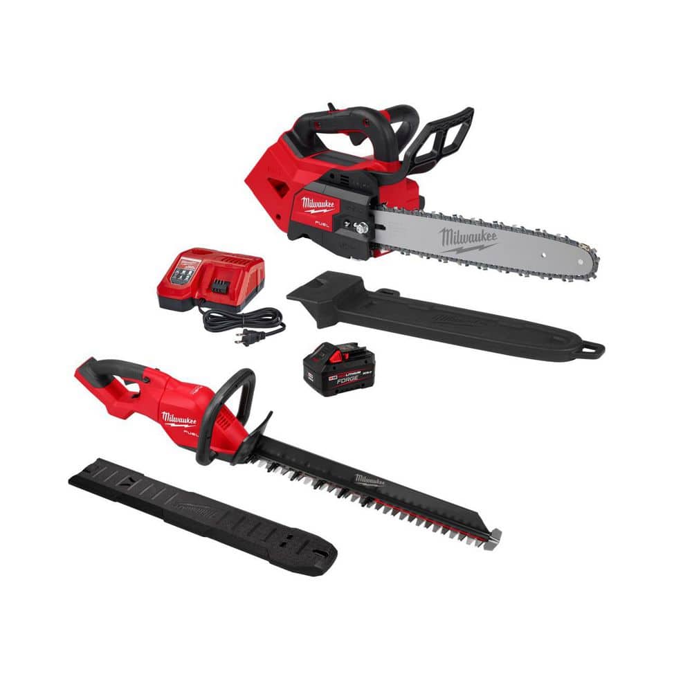 M18 FUEL 14 in. Battery Top Handle Chainsaw Kit w/ 8.0 Ah FORGE Battery & Rapid Charger, M18 24 in. Hedge Trimmer price history on PriceWatchPro