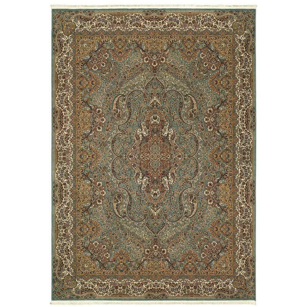 8 X 11 Blue, Gray Medallion Washable Area Rugs Runner Rug price history on PriceWatchPro