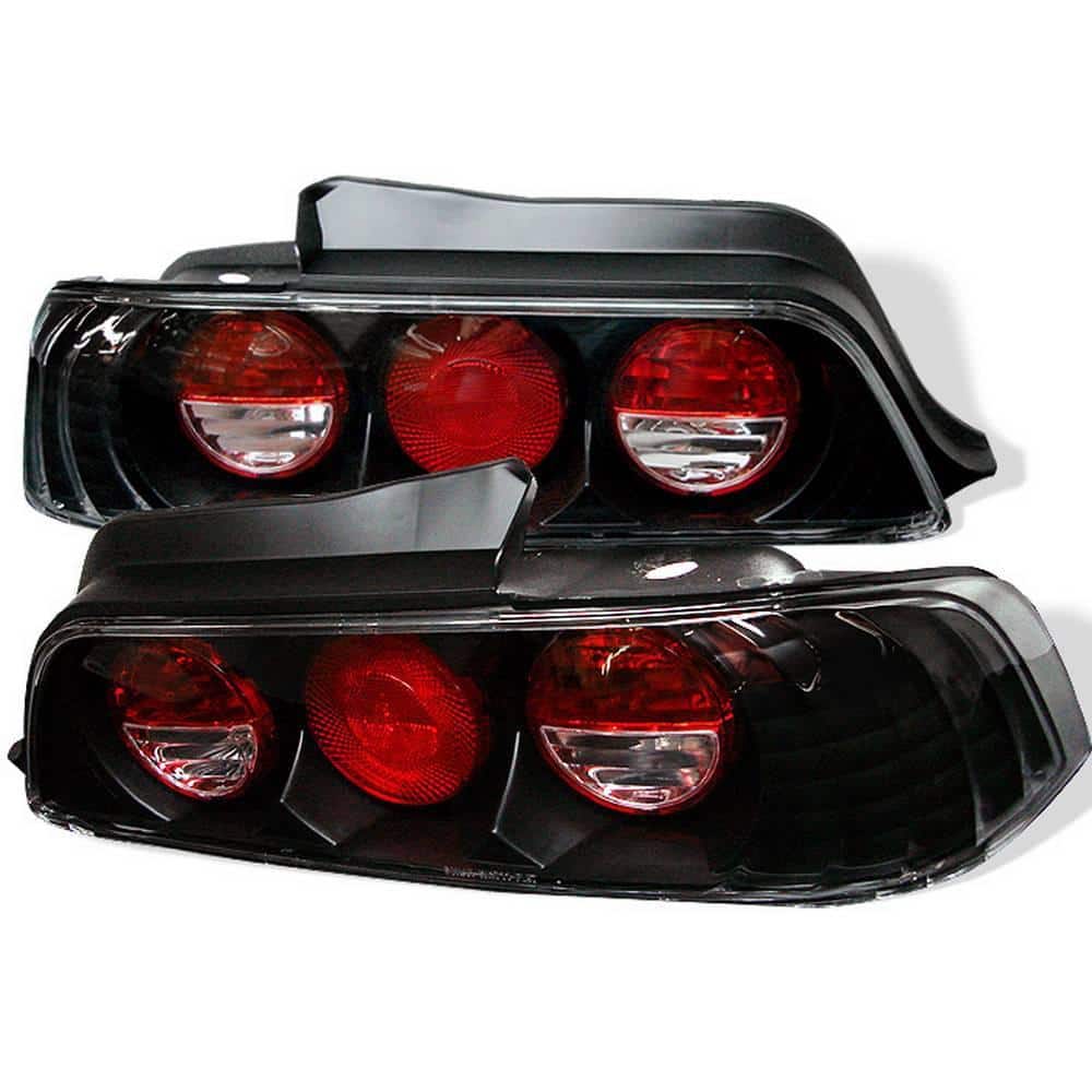 Honda Prelude 97-01 Euro Style Tail Lights - Black price history on PriceWatchPro
