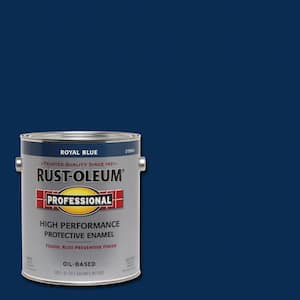1 gal. High Performance Protective Enamel Gloss Royal Blue Oil-Based Interior/Exterior Paint (2-Pack)