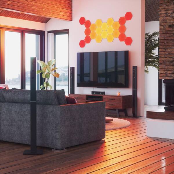 Nanoleaf Shapes-Hexagons Expansion Pack NL42-0001HX-3PK - The Home
