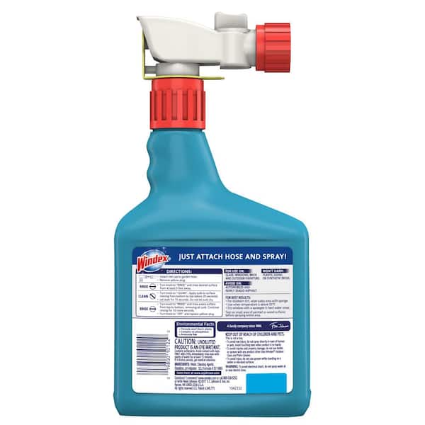 Windex Glass and Window Cleaner Spray Bottle, Original Blue, 23 fl oz