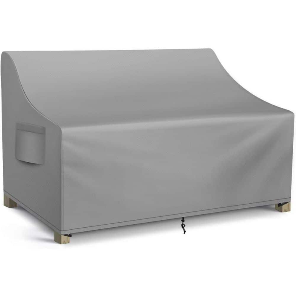 54 in. x 37 in. x 35 in. Sofa Cover for Patio, Outdoor, Lawn and Protecting Loveseats and Furniture, Grey (1-Pack) price history on PriceWatchPro