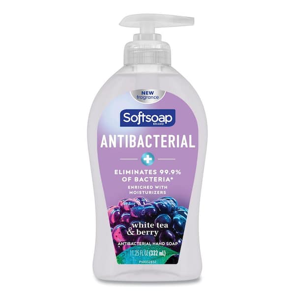Softsoap 11.25 oz. White Tea and Berry Fusion Scent Antibacterial Hand Soap, Pump Bottle (6-Pack)