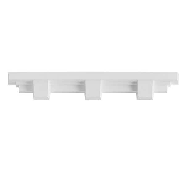 Primed Craftsman Dentil Shelf Kit Smooth