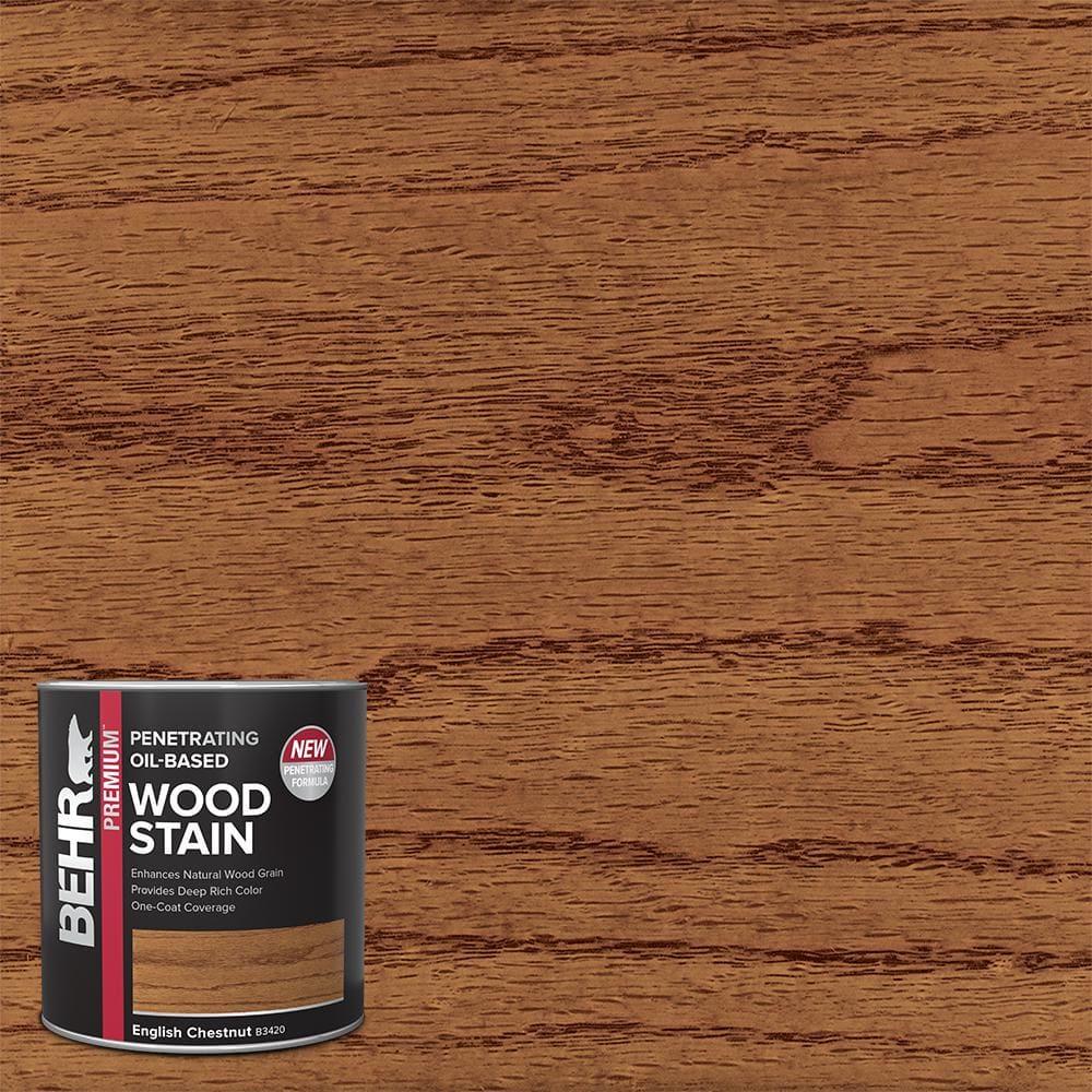 Reviews for BEHR PREMIUM 1 qt. TIS520 English Chestnut Transparent