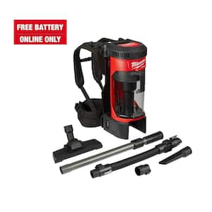 M18 FUEL 18-Volt Lithium-Ion Brushless 1 Gal. Cordless 3-in-1 Backpack Vacuum (Vacuum-Only)