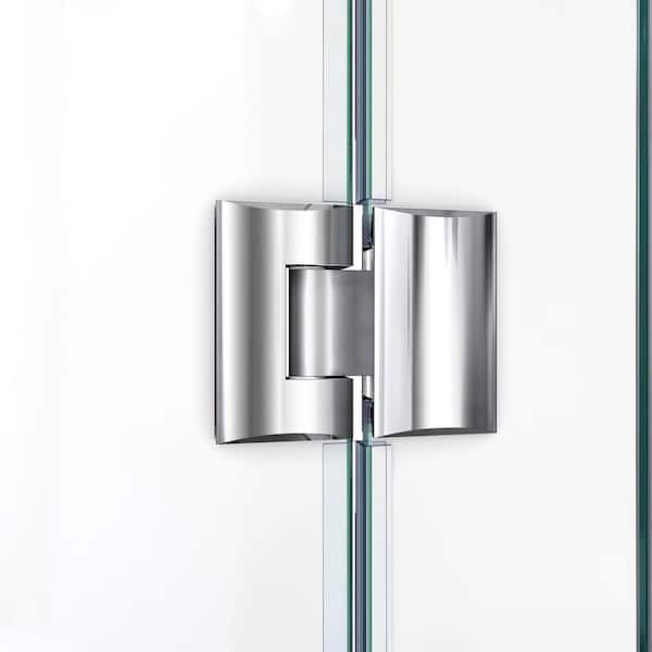 DreamLine Prism Plus 34 in. W x 34 in. D x 72 in. H Semi