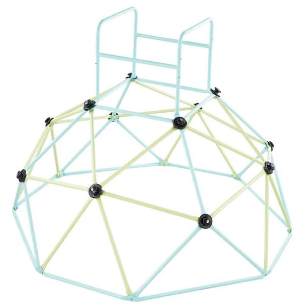 Climbing Dome 6 ft. Geometric Dome Climber for Kids 600 lbs. Loading Indoor/Outdoor Jungle Gym Playground, Multi-Colored