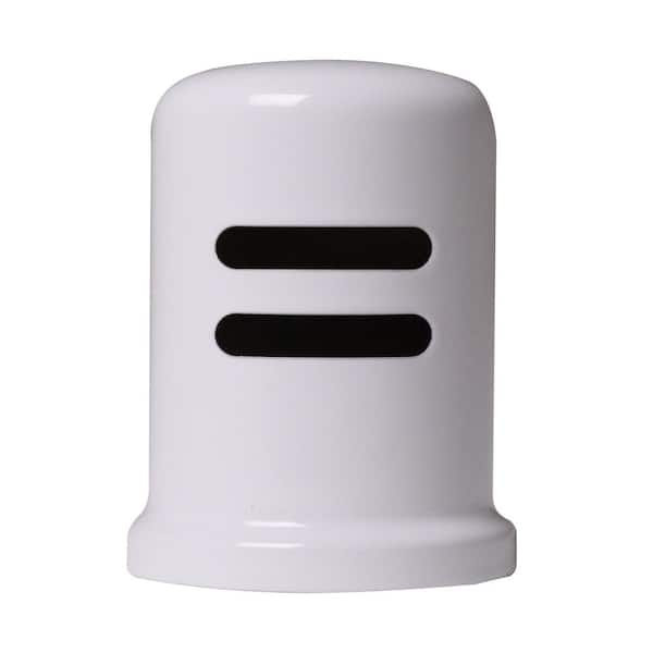 Teamson Kids 1-3/4 in. x 2-1/2 in. Solid Brass Air Gap Cap Only, Skirted, Powder Coat White