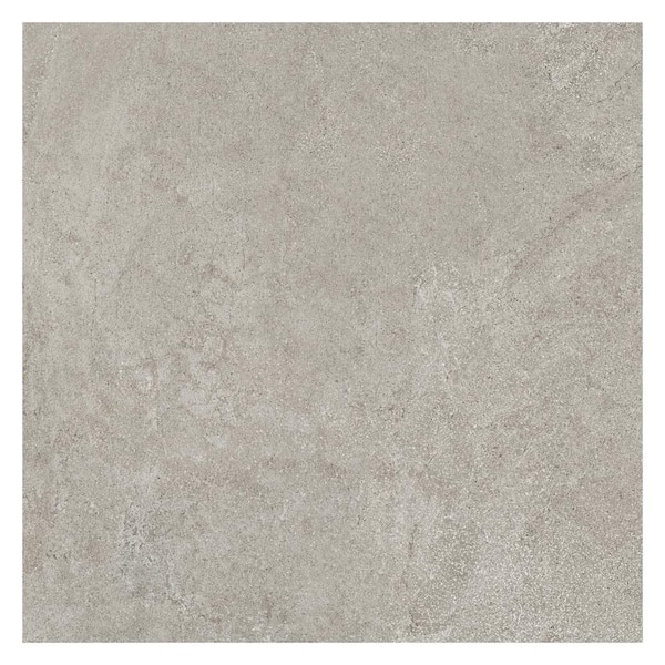 Giorbello Italian Metalia Porcelain 24 in. x 24 in. x 9mm Flooring and Wall Tile - Gray (4 PCS, 16 sq. ft.)