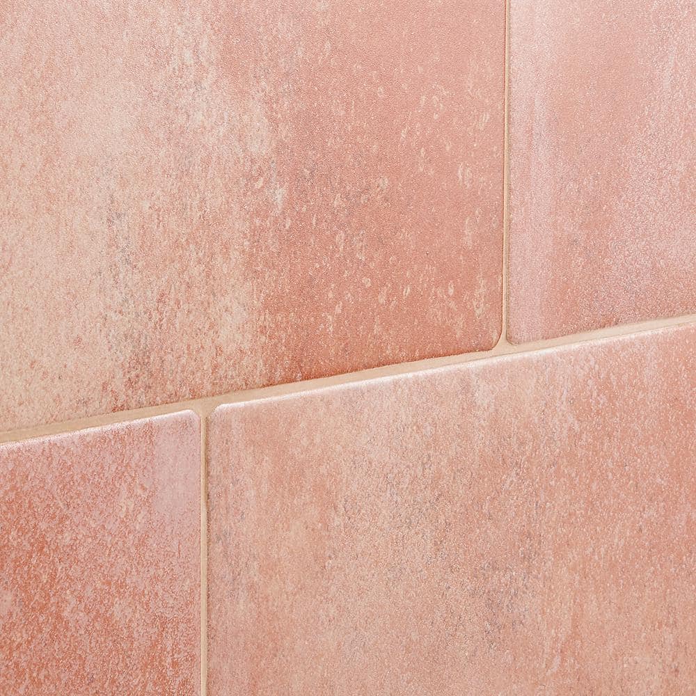 Kaleo 14" x 7" Matte Porcelain Terracotta Brick Floor and Wall Tile