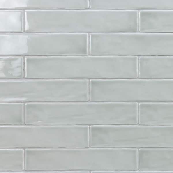 Ivy Hill Tile Newport Taupe 2 in. x 0.39 in. Polished Ceramic Subway Wall Tile Sample