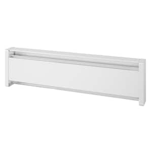 35 in. 208-volt 500-watt SoftHeat Hydronic Electric Baseboard Heater in White