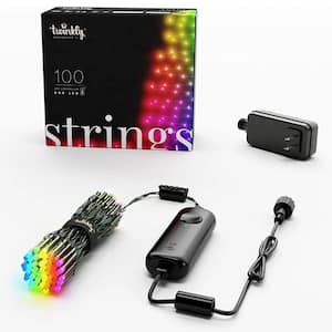 Strings Series 26 ft. 400 App-Controlled Smart LED Multicolored Lights (2-Pack)