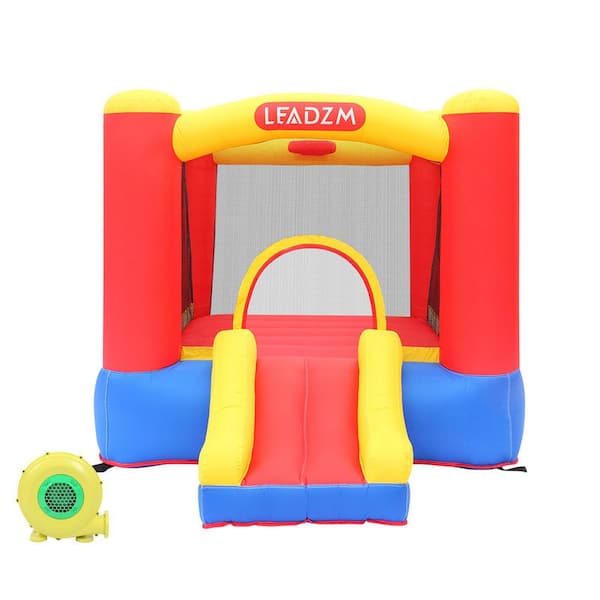 Karl home Inflatable Bounce House with basketball hoop and Blower