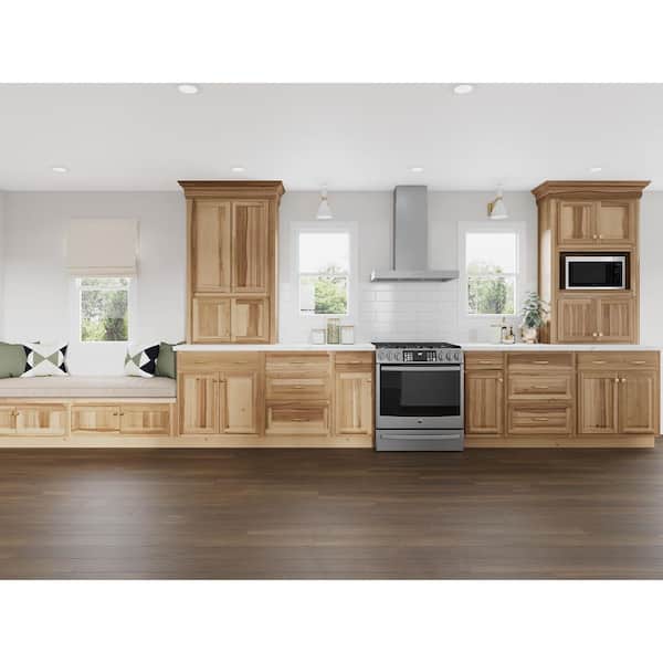 Hampton Bay Hampton in Natural Hickory
