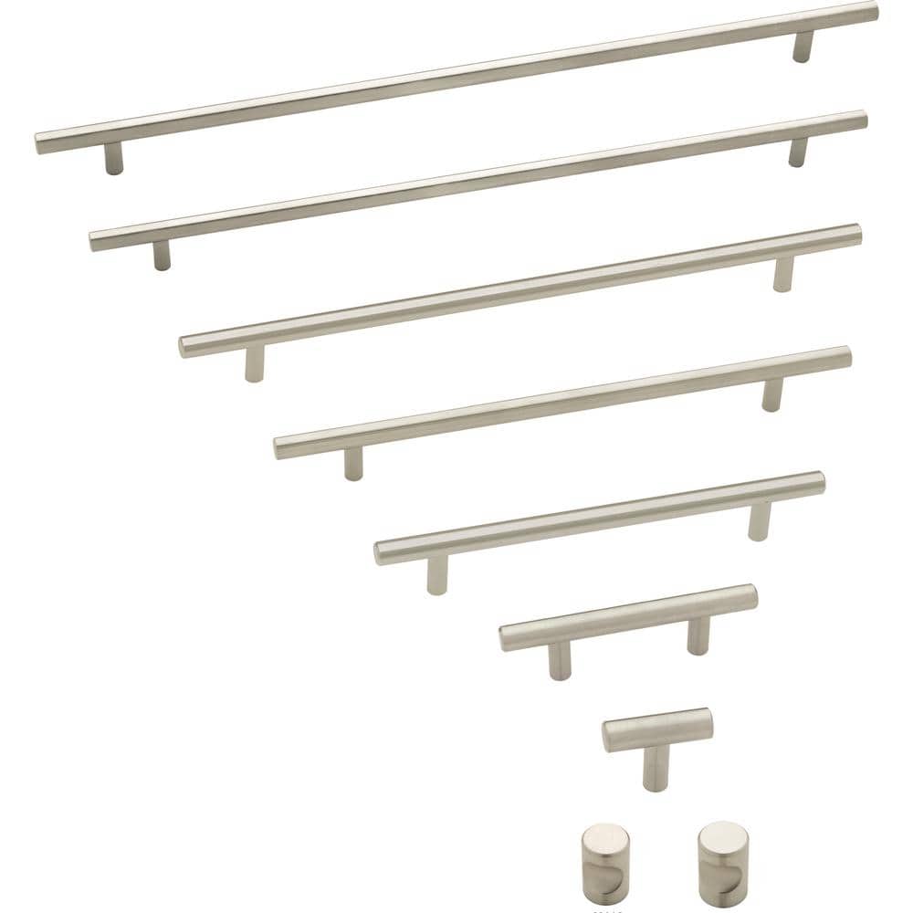 Stainless Steel Brushed T-Shaped Cabinet Bar Pull