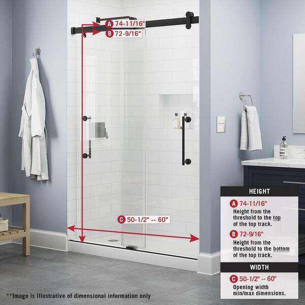 Sliding Frameless Shower Door, Installing Delta Sliding Shower Doors