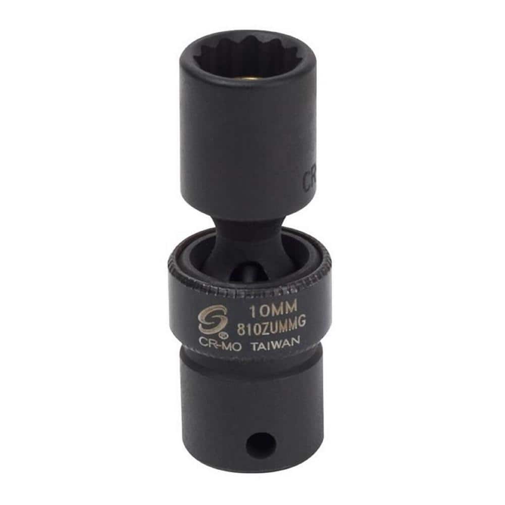 J7410MT 10mm Impact Socket 12 Point 1//2/" Drive Standard Length Proto