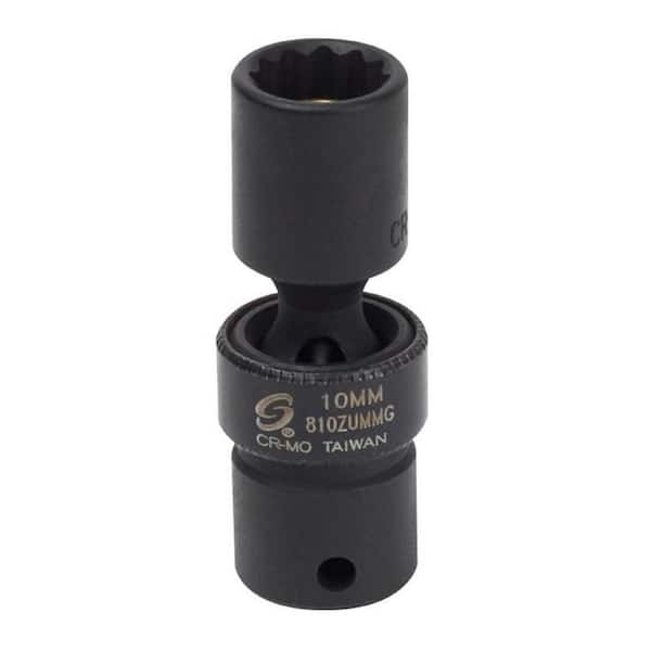 SUNEX TOOLS 10 mm 1/4 in. Drive 12-Point Socket