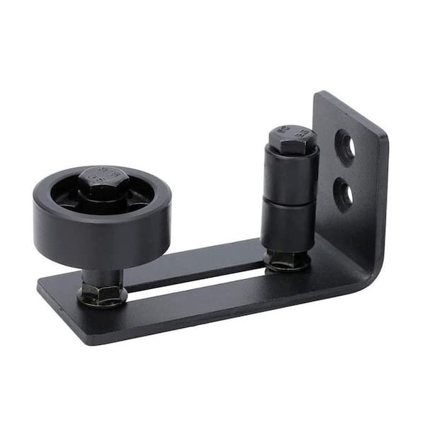 Movisa Matte Black Interior/Exterior Adjustable Floor Guide