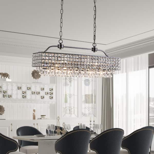 ＭＡＶＲＩＫＭＡＸＬＩＴＥ１１．５° Have a question about Maxax 5-Light 30 in. Black Crystal Modern