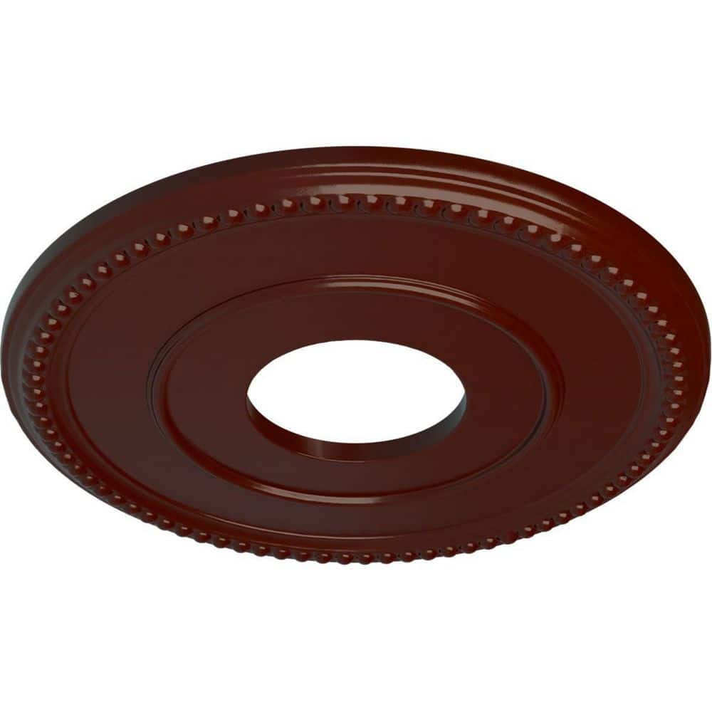 Bradford 12.5" Brushed Mahogany Polyurethane Ceiling Medallion