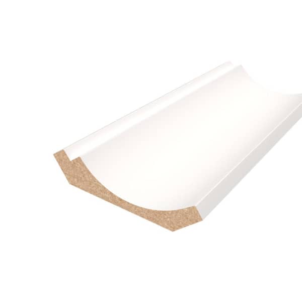 1-3/16 in. D x 5-1/2 in. W x 96 in. L Primed MDF Crown Moulding