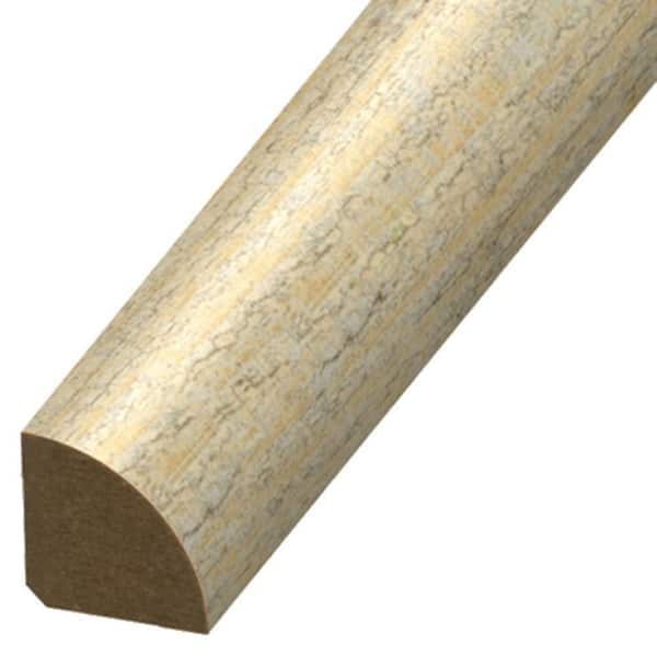 Deco Products MoistureProof Caribbean Beach 0.75 in. Thick x 0.75 in. Wide x 94 in. Length Quarter Round Molding