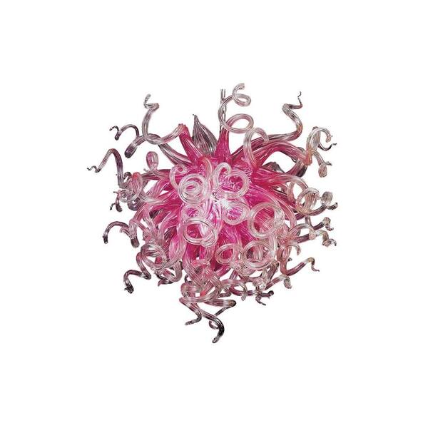Filament Design Xavier 9-Light Pink Pendant