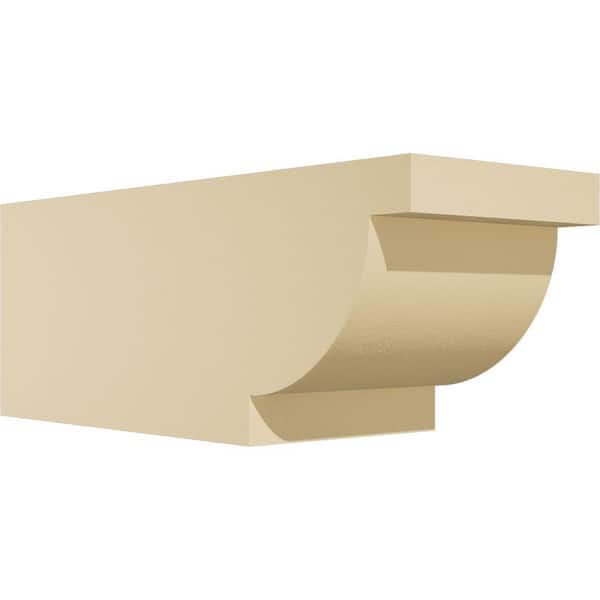 Ekena Millwork Standard Alpine 6 in. W x 6 in. H x 16 in. D Polyurethane Rafter Tail Outlooker