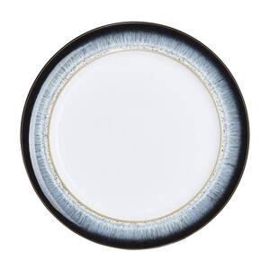 Halo Wide Rimmed Blue Dinner Plate