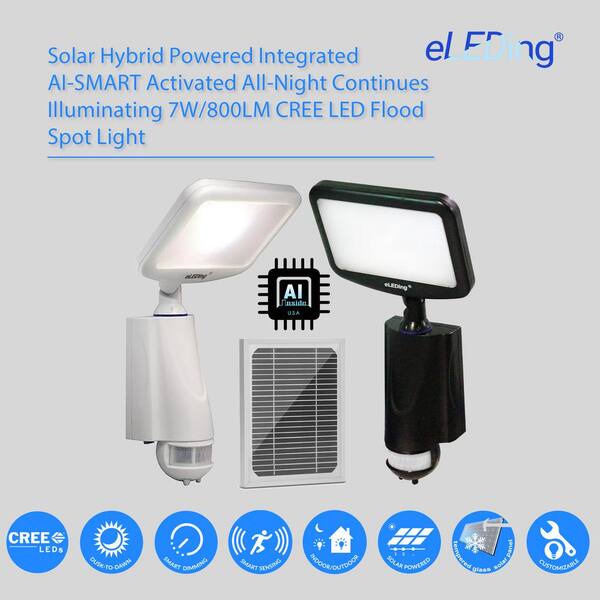 eLEDing 180 Degree Solar Cree LED Outdoor Smart True Dusk to eLEDing 180 Degree Solar Cree LED Outdoor Smart True Dusk to