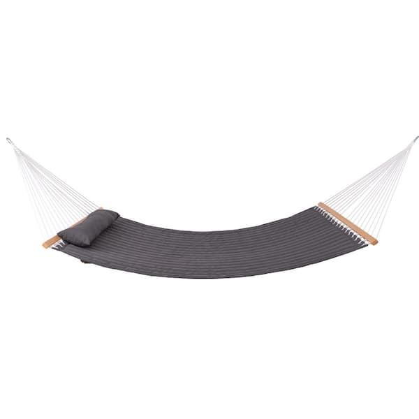 Lazy Daze Hammocks 12 ft. Quilted Fabric Hammock with Soft Pillow