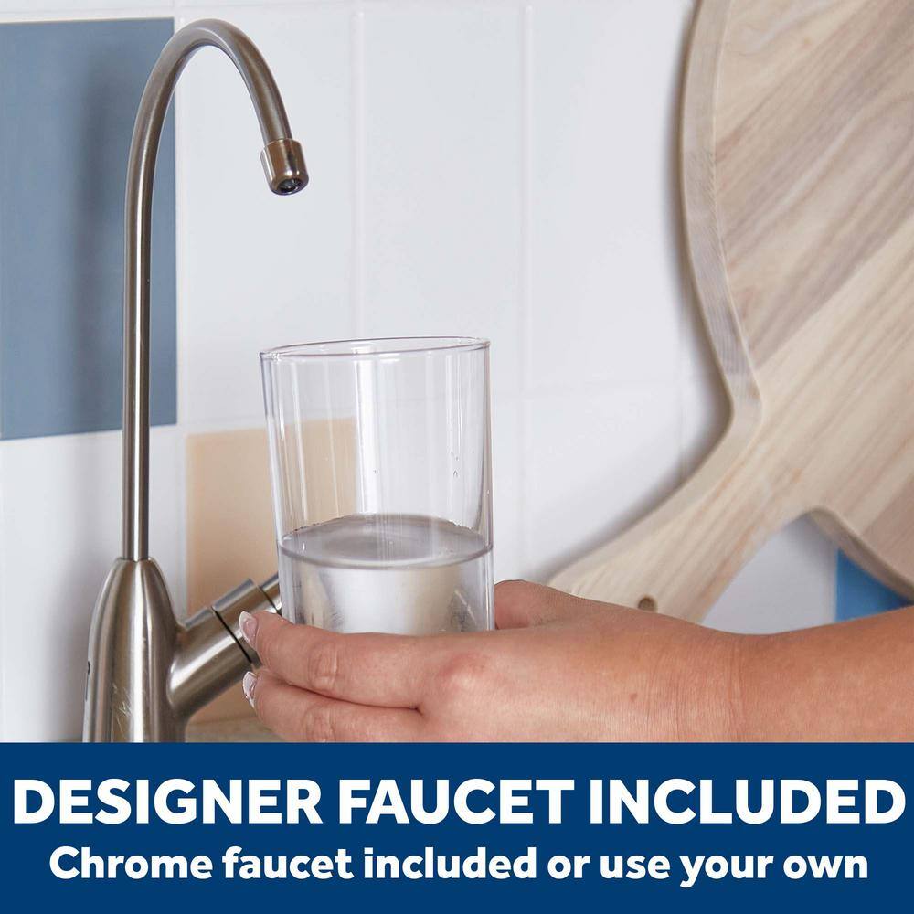GE 5-Stage Under-Sink Reverse Osmosis Water Filtration System