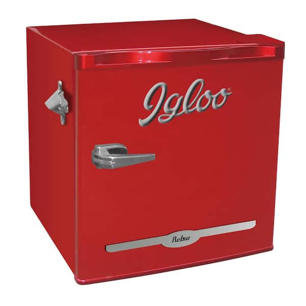 IGLOO 1.6 cu. ft. Mini Refrigerator in Red