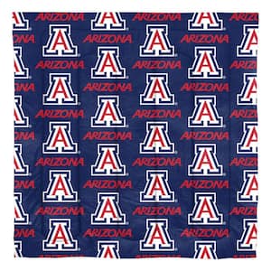 Arizona Wildcats Rotary 5-Piece Queen Size Multi Colored Bed in a Bag Set