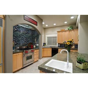 Carbonita Subway 11.75 in. x 11.75 in. Glossy Glass Mesh-Mounted Mosaic Tile (14.4 sq. ft./Case)