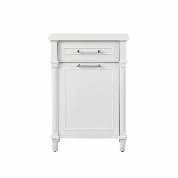 Home Decorators Collection Aberdeen 24 in. W Tilt-Out Hamper in White