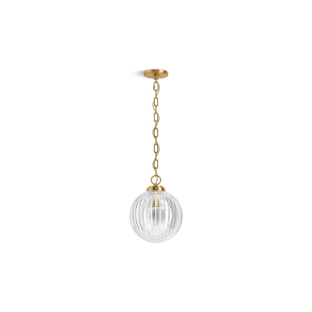 Embra By Studio McGee 1-Light Brushed Moderne Brass Pendant Light price history on PriceWatchPro