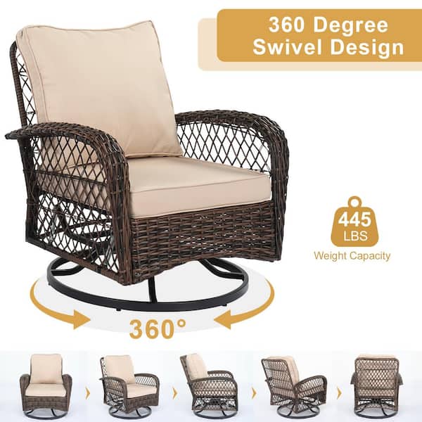 Patio Table Hampton Bay Swivel Rocker Swivel Rocker Hampton Bay