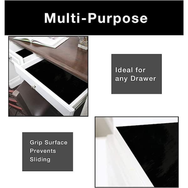 Smart Design Shelf Liner Bonded Grip - 12 Inch x 10 Feet - Non Adhesive,  Strong Grip Bottom, Easy Clean Drawer and Cabinet Protector - Home and  Kitchen - Chantilly Blush 