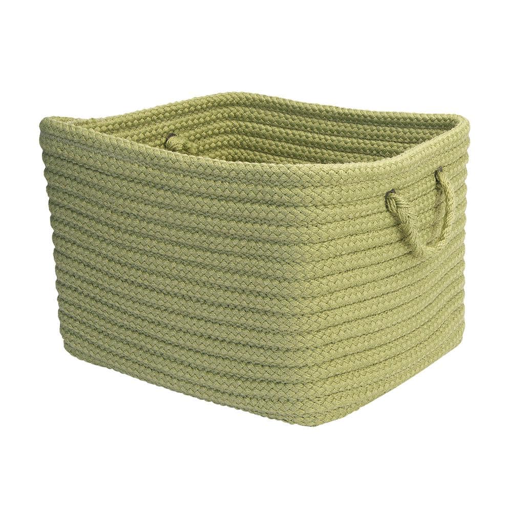 16 in. x 12 in. x 10 in. Modern Mudroom Storage in Sage