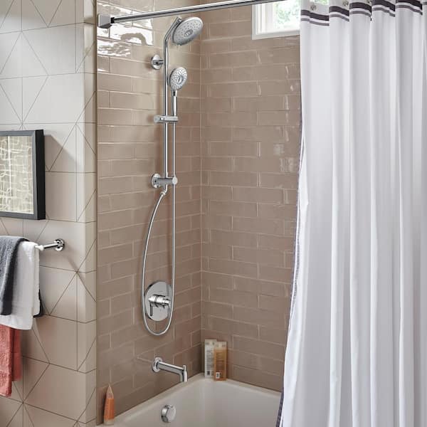 American Standard Spectra Versa Polished Chrome-Spray Shower Bar System