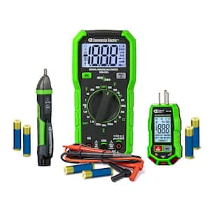 Technician Maintenance Kit with Digital Multimeter, Voltage Tester and GFCI Socket Tester